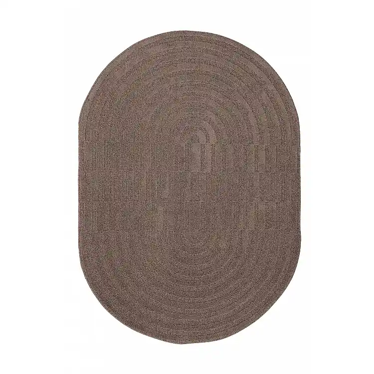 Οβάλ Χαλί Jazz 2972A TAUPE OVAL Royal Carpet - 200 x 290 cm