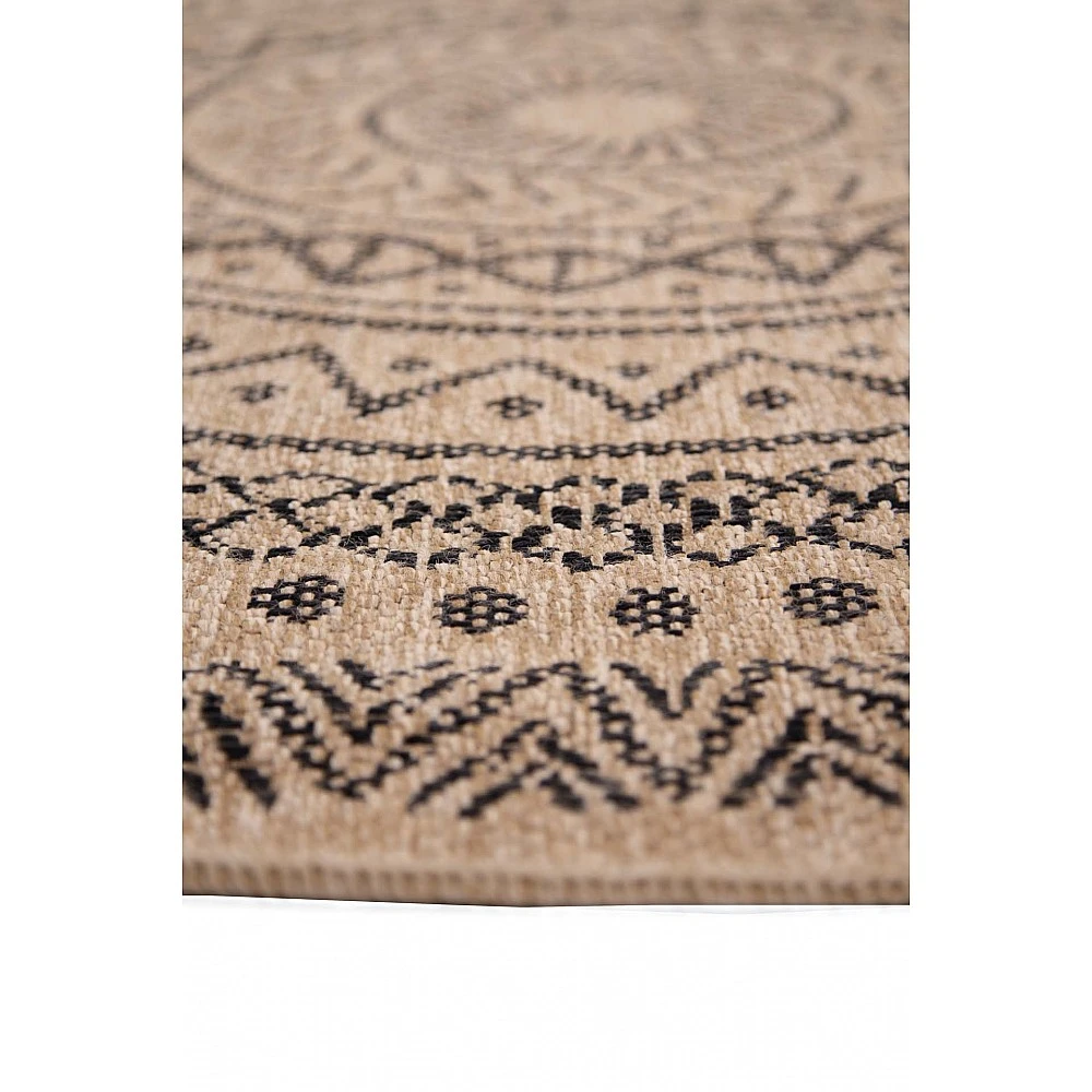 Ψάθα Avanos 8894 BLACK Royal Carpet - 160 x 160 cm