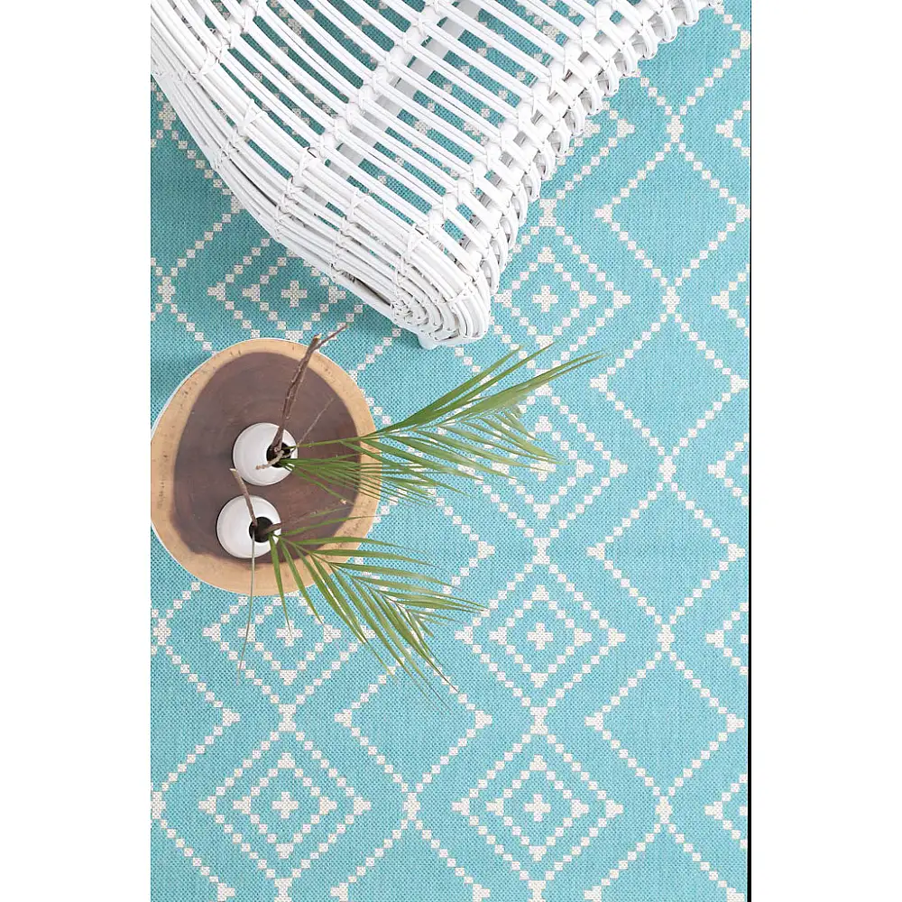 Ψάθα Flox Δ - L.BLUE 47 Royal Carpet - 160 x 235 cm