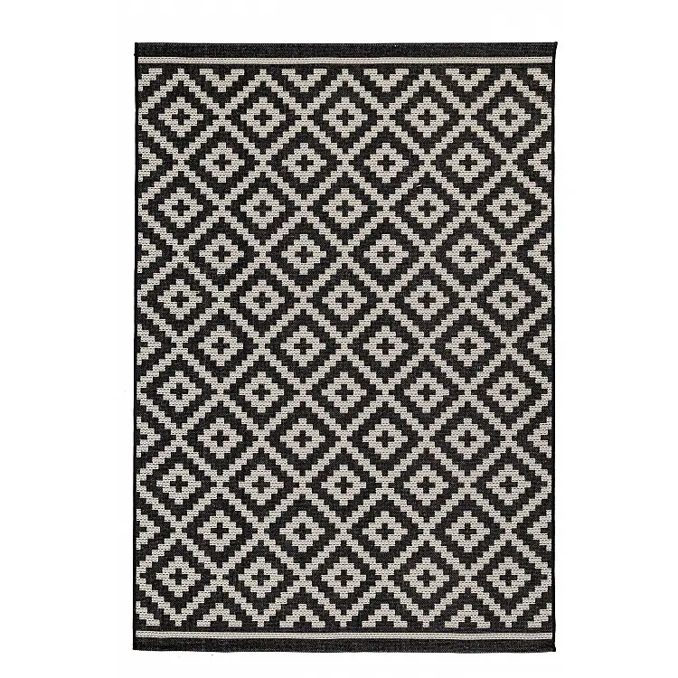 Ψάθα Flox 721K BLACK Royal Carpet - 67 x 140 cm