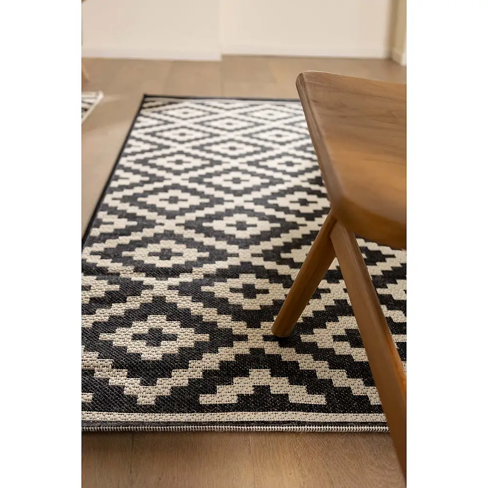 Ψάθα Flox 721K BLACK Royal Carpet - 160 x 230 cm