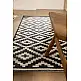 Ψάθα Flox 721K BLACK Royal Carpet - 160 x 230 cm