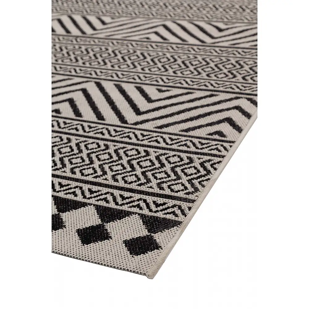 Ψάθα Flox Δ - BLACK 7525W Royal Carpet - 160 x 235 cm