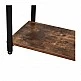 Μεταλλική Κονσόλα με 3 Ξύλινα Ράφια 76 x 120 x 30 cm HOMCOM 837-075 Μεταλλική Κονσόλα με 3 Ξύλινα Ράφια 76 x 120 x 30 cm HOMCOM 837-075