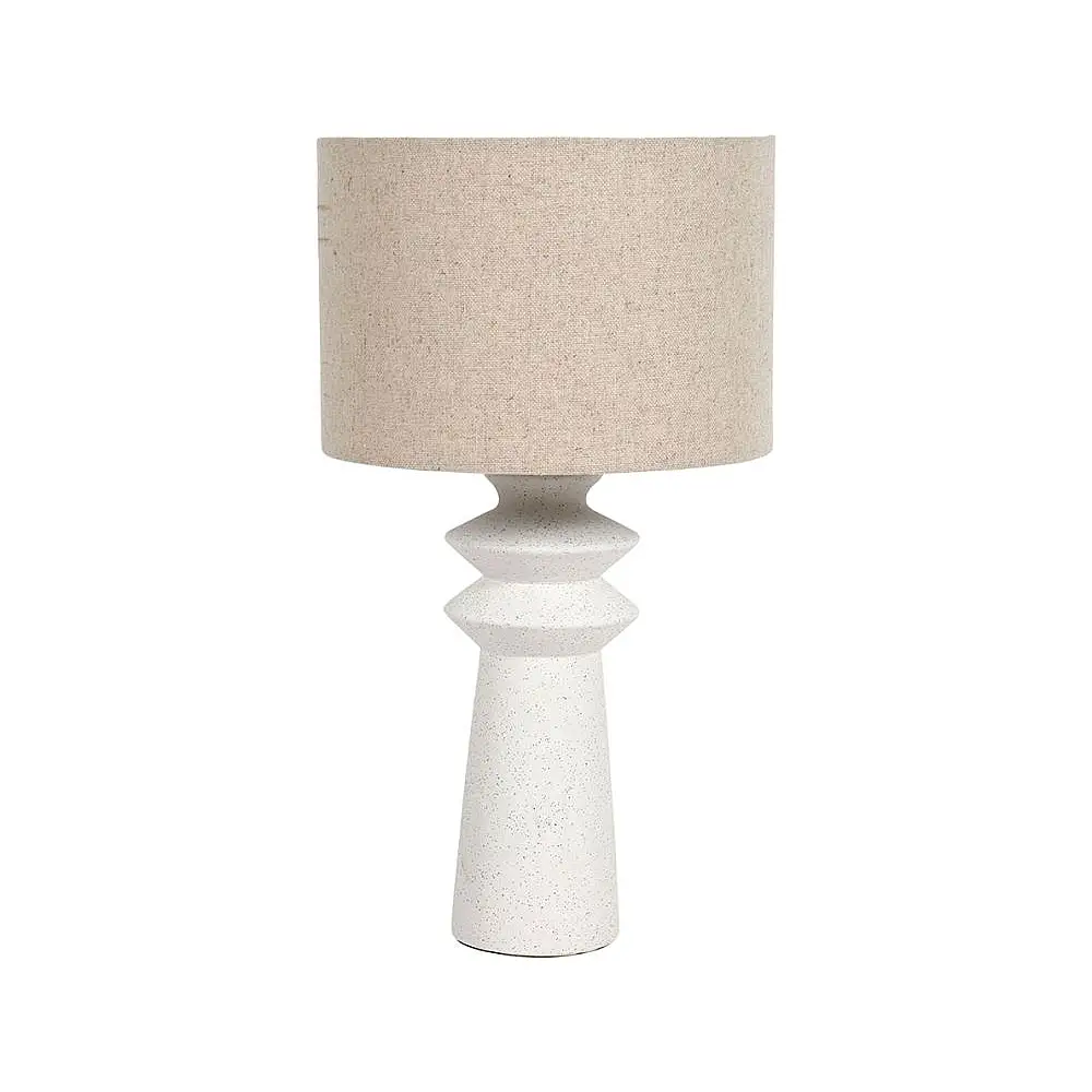 Ostaria Λάμπα Κεραμική Λευκή 'Rey' -36153