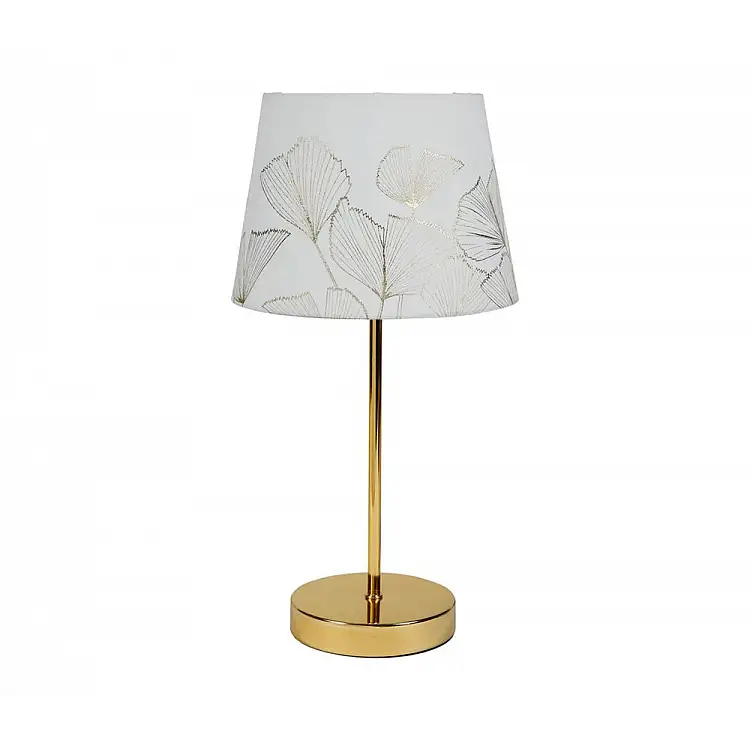 Ostaria Λάμπα 'Ginkgo' με χρυσή μεταλλική βάση E14 40w 150cm -34693