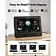 VEVOR 7-σε-1 Wi-Fi Μετεωρολογικός Σταθμός, Οθόνη TFT 177.8 mm, Ασύρματος Ηλιακός Εξωτερικός Αισθητήρας, Βροχόμετρο, Εσωτερικού-Εξωτερικού για Πρόγνωση Καιρού, Ταχύτητα & Κατεύθυνση Ανέμου, Θερμοκρασία, Υγρασία, Βροχόπτωση TYNQXZWIFI75YOYUJ001V2