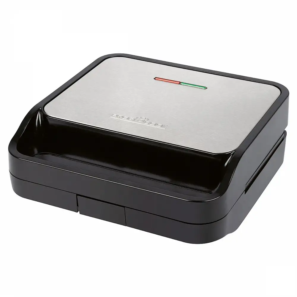 Τοστιέρα με Αντικολλητικές Πλάκες 750W – Inox PC-ST1297-Inox Proficare