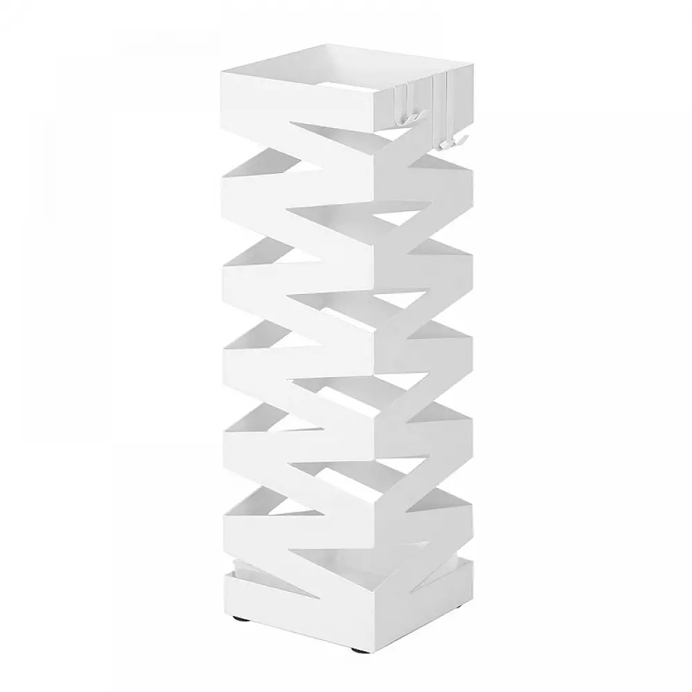 Μεταλλική Ομπρελοθήκη 15.5 x 15.5 x 49 cm Χρώματος Λευκό Songmics LUC16W