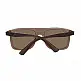 Unisex Γυαλιά Ηλίου με Πλαστικό Σκελετό και Φακούς Καθρέπτη Χρώματος Καφέ Diesel DL026845C52