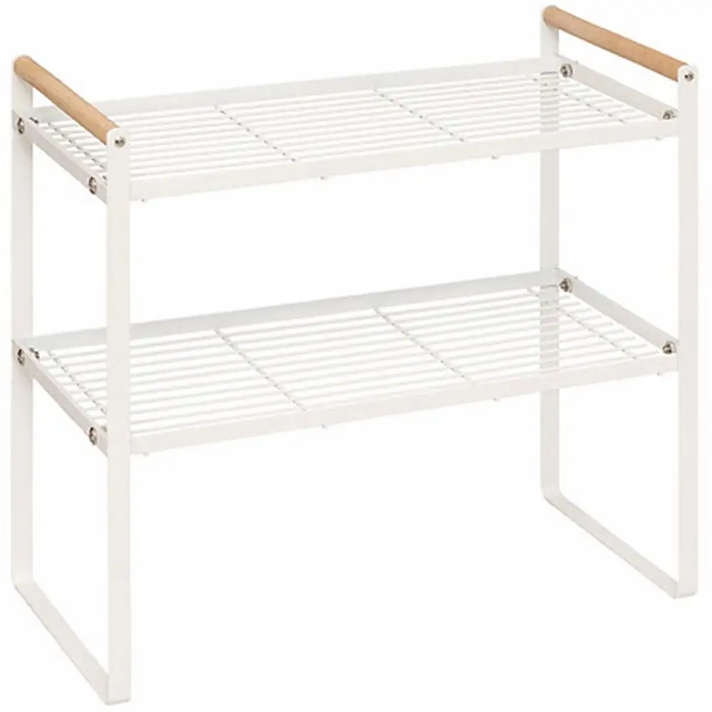 5FIVE Simply smart Μεταλλικό Ράφι Κουζίνας για Πάγκο 42x21x37,5cm για Αποθήκευση Αξεσουάρ 190173