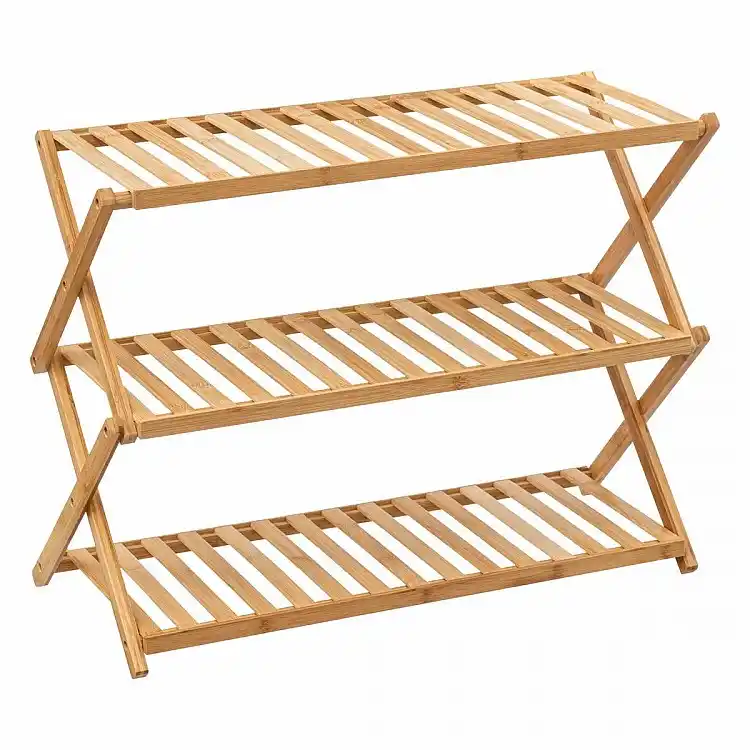 5FIVE Simply smart Πτυσσόμενη Παπουτσοθήκη από Bamboo 70,5 x 28,5 x 52,5 εκ. 202310