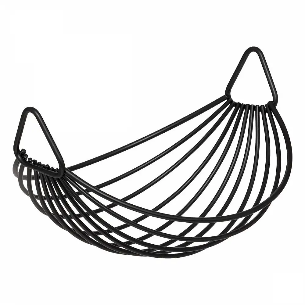 5FIVE Simply smart Καλάθι Φρούτων Δύο Επιπέδων "Black Edition" Μαύρο 190190