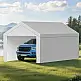 VEVOR Αντικαταστατικό Κάλυμμα Carport 6×4 μ. με Πλευρικά Τοιχώματα, UV & Αδιάβροχο CKPB13X20FTHFHUUD001V0