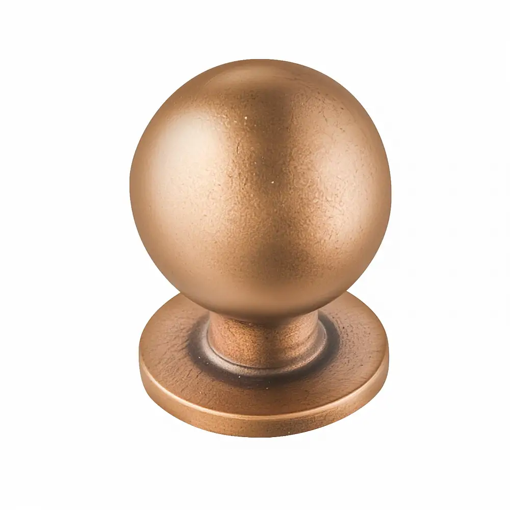 VEVOR Στρογγυλά Πόμολα Ντουλαπιών, Σετ 12 Τεμ., Ø25 x 32mm, Αντικέ Μπρονζέ CJXNYQ12PCS0E1OAF001V0