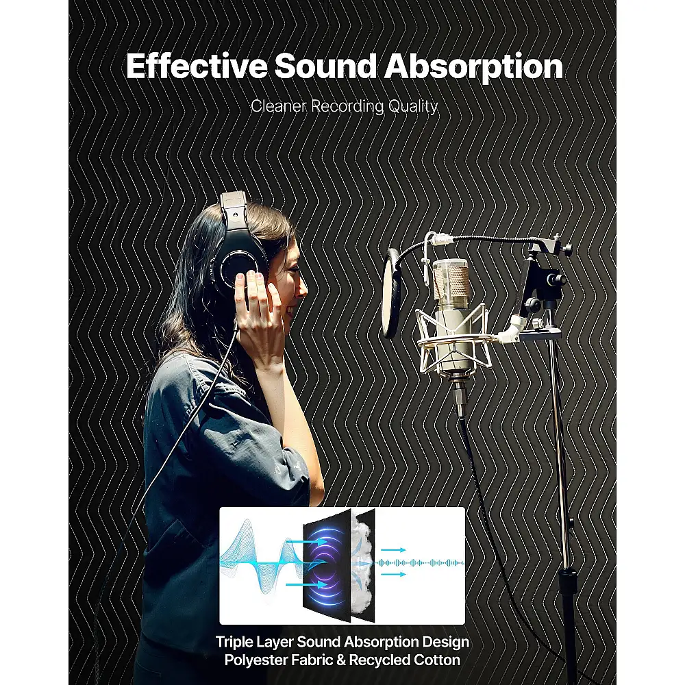 VEVOR Ηχομονωτική Κουβέρτα 80 x 48 in με Μεταλλικούς Κρίκους για Θερμομόνωση και Ηχοαπορρόφηση DCBYTL96W48I9SVVT001V0