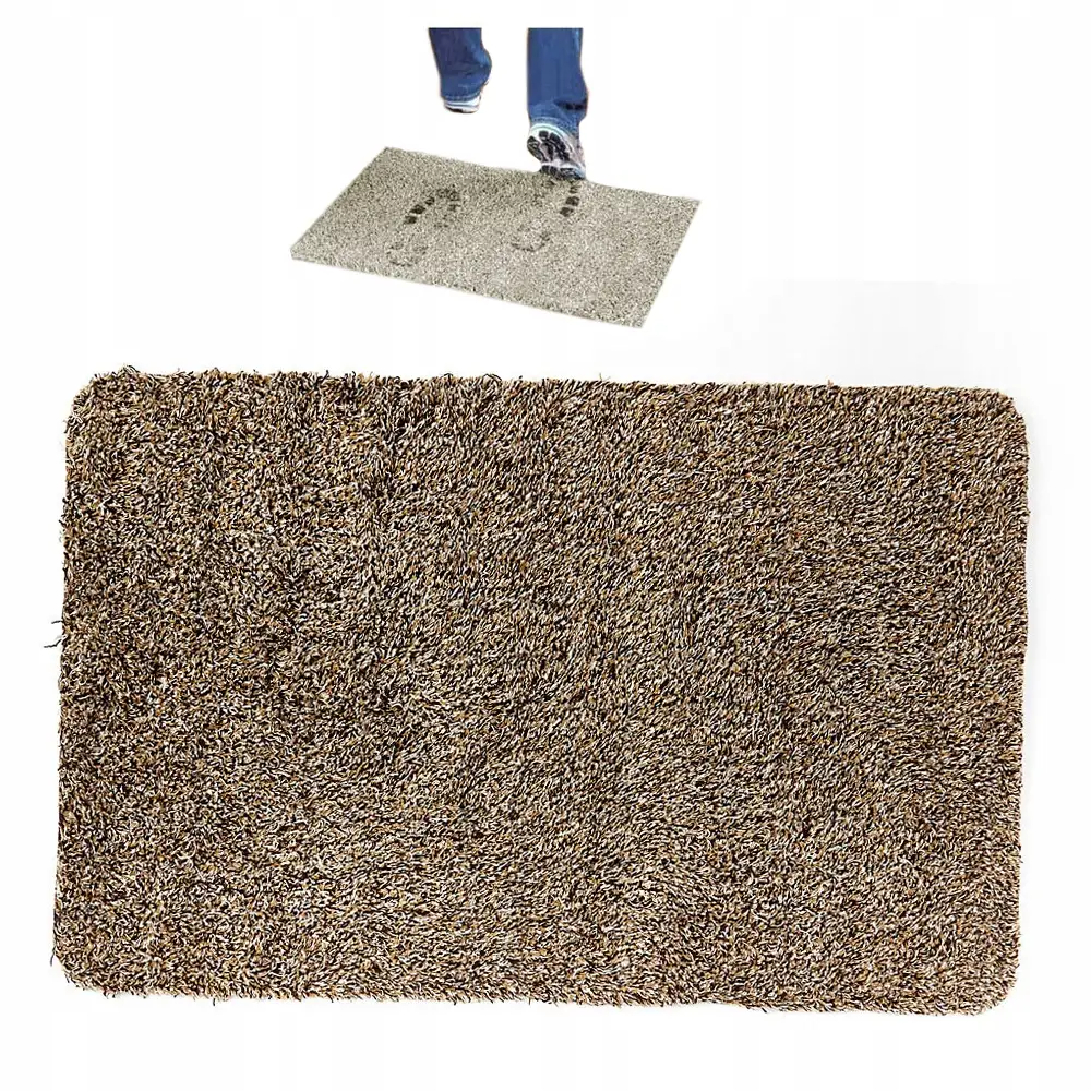 Verk Group Μαγικό Πατάκι Καθαρισμού Παπουτσιών Καφέ Χρώματος 5907451305966