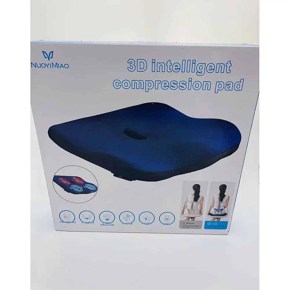 Verk Group Ορθοπεδικό Μαξιλάρι Καθίσματος με 3D Intelligent Compression Pad 5907451377000