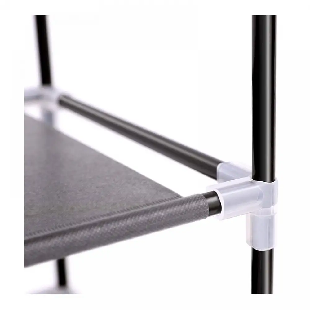 Stand Αποθήκευσης 40 Ζευγαριών Παπουτσιών Χρώματος Μαύρο 88 x 28 x 160 cm Songmics RXJ36H