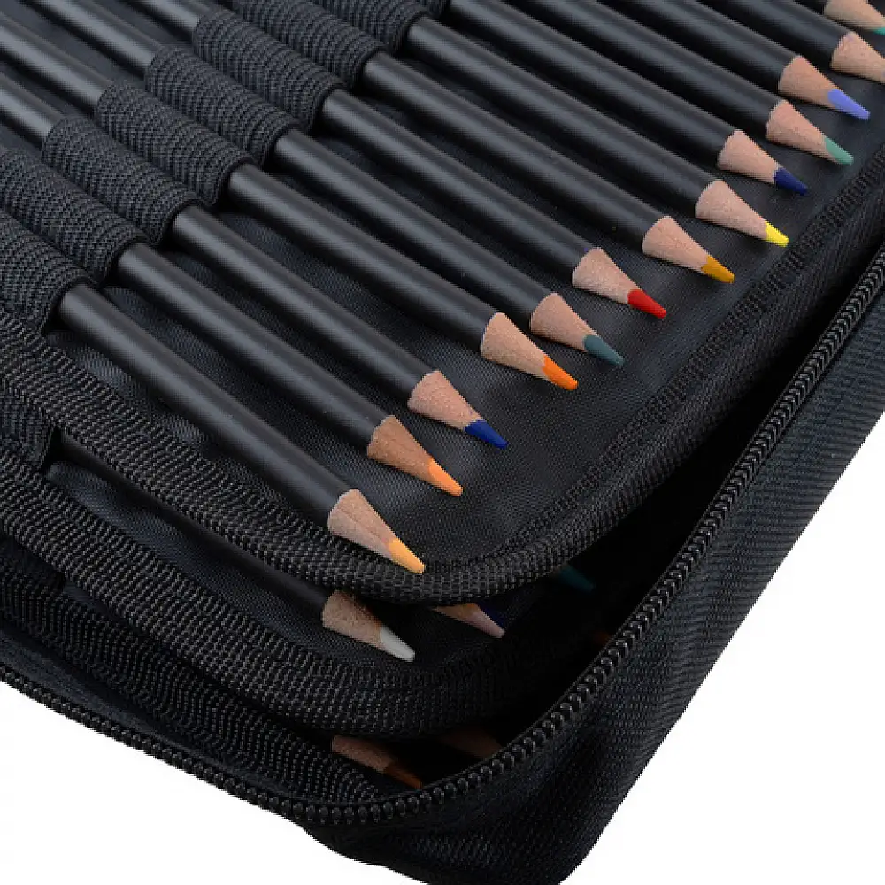 Maaleo Σετ Εικαστικών με Ξυλομπογιές 120 Χρώματα Βιβλίο Ζωγραφικής και Θήκη 21x22x8 cm 26519