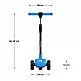 Tulano Πτυσσόμενο Τρίτροχο Scooter με LED για Παιδιά από 3 ετών, Μπλε, Αντοχή έως 50 kg 5903796019261