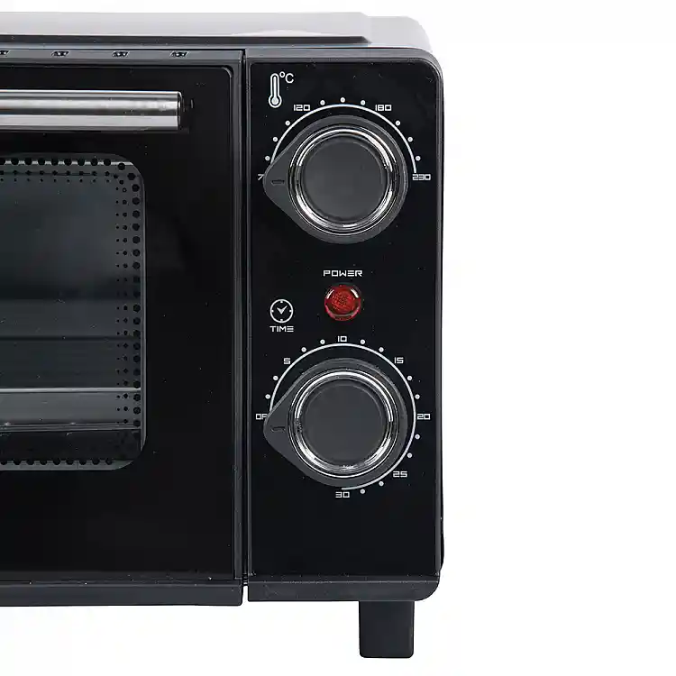 Kooper Ηλεκτρικός φούρνος 15 L σκληρυμένο γυαλί 650 W μαύρο Kooper 5919495