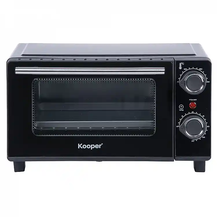 Kooper Ηλεκτρικός φούρνος 15 L σκληρυμένο γυαλί 650 W μαύρο Kooper 5919495