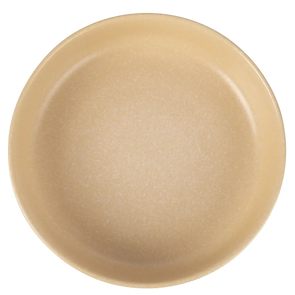 Villa D'Este Σετ 6 βαθιά πιάτα ματ χρώματος με εφέ πέτρας από γκρες Berlin 5918704