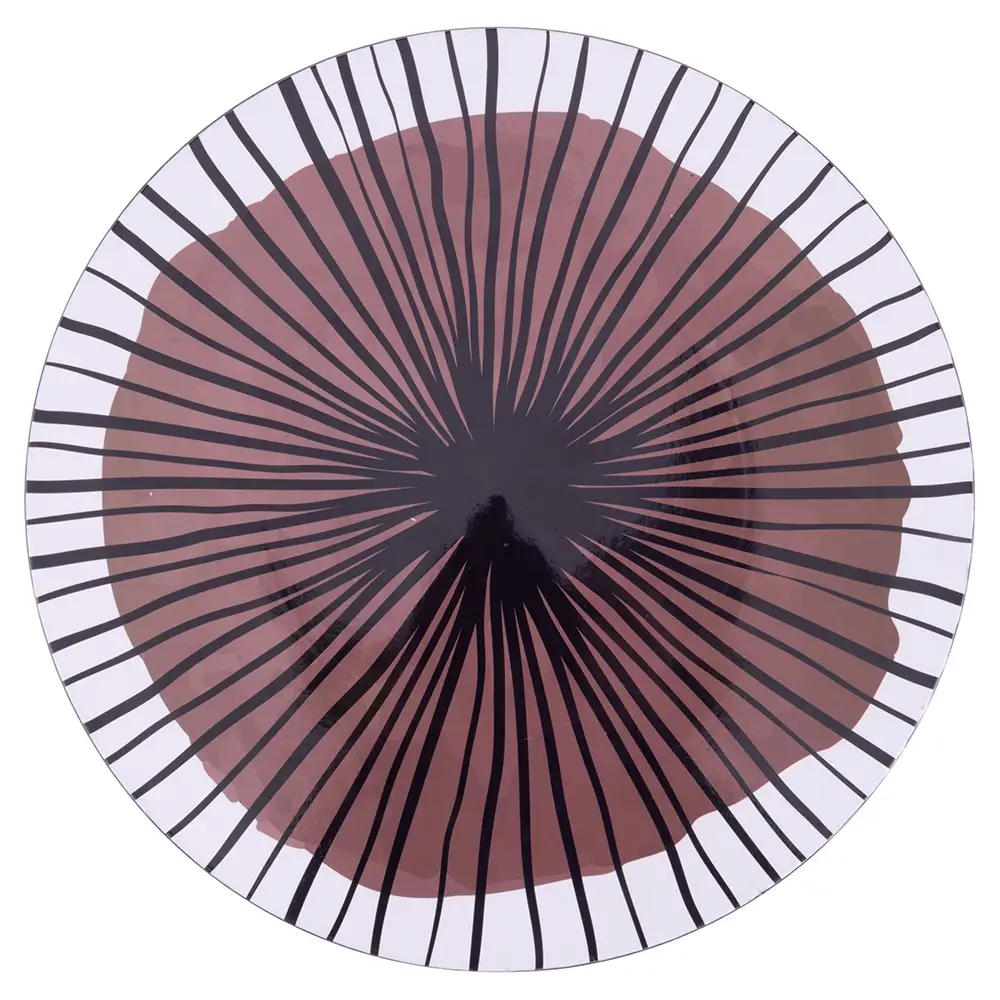 Villa D'Este Σετ 6τμχ Πιάτο βάσης 33 εκ από πλαστικό PP Venice Lido Modern 5916300