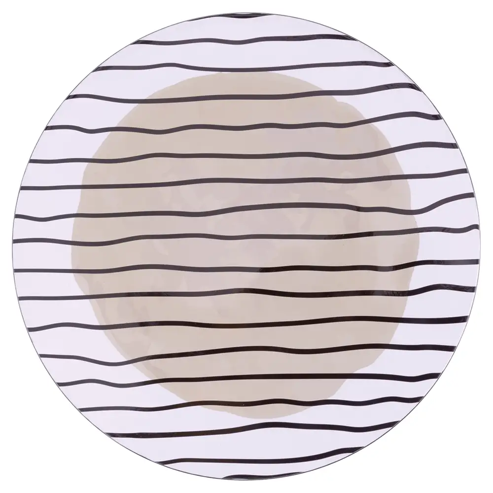 Villa D'Este Σετ 6τμχ Πιάτο βάσης 33 εκ από πλαστικό PP Venice Lido Modern 5916300