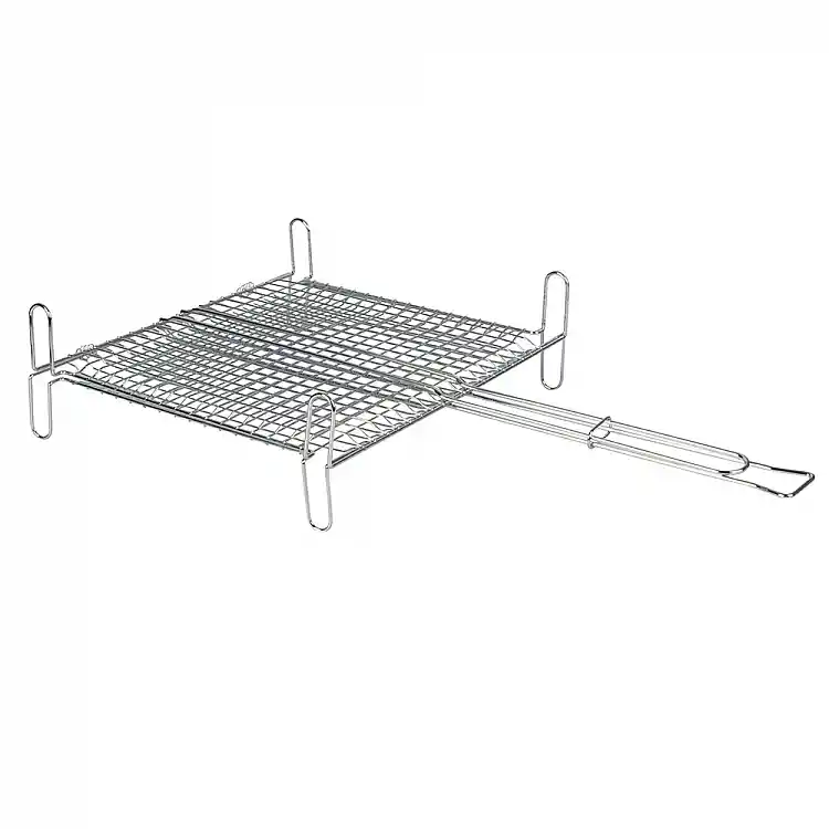 Galileo Διπλή σχάρα από ανοξείδωτο χάλυβα 35x40 cm BestBQ 2193266
