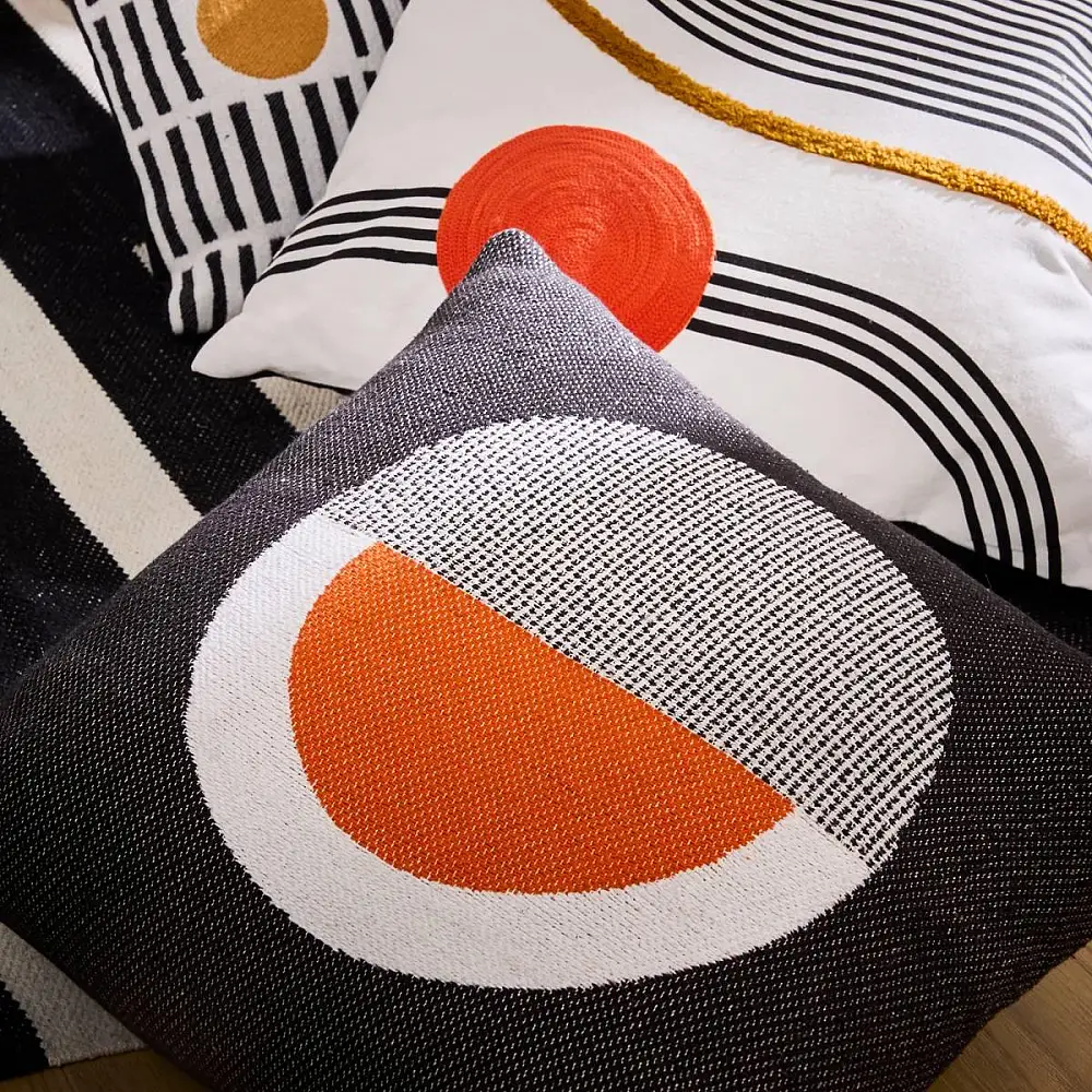 Atmosphera Μοντέρνο Τετράγωνο Μαξιλάρι 38x38 εκ - Αφαιρούμενο Κάλυμμα 212524