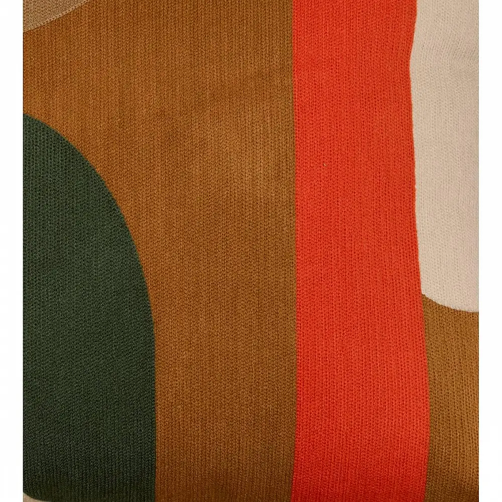 Atmosphera Πολύχρωμο Κεντητό Μαξιλάρι 45x45 εκ. 194335I