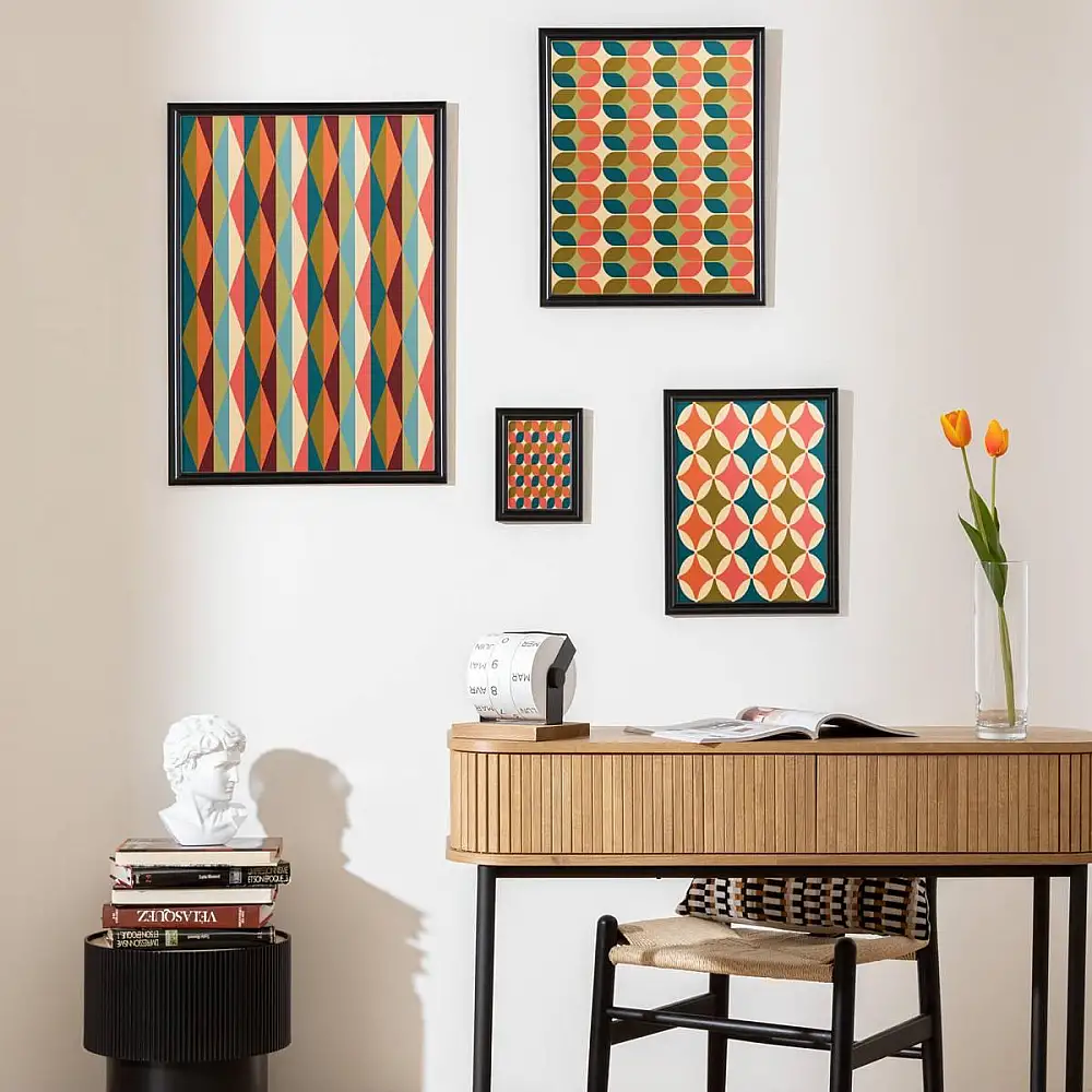 Atmosphera Δίφυλλη Κονσόλα Σκανδιναβικού Στυλ με Αποθηκευτικό Χώρο, 100 x 35 x 80,5 εκ. 184922