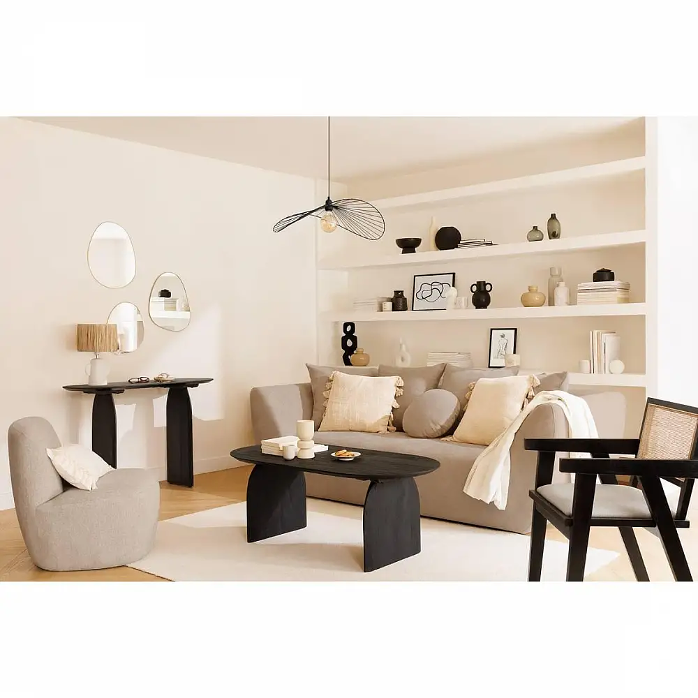 Atmosphera Σετ 3 Καθρεπτών "Λήδα" Χρυσό L32 44.5 47εκ 195232