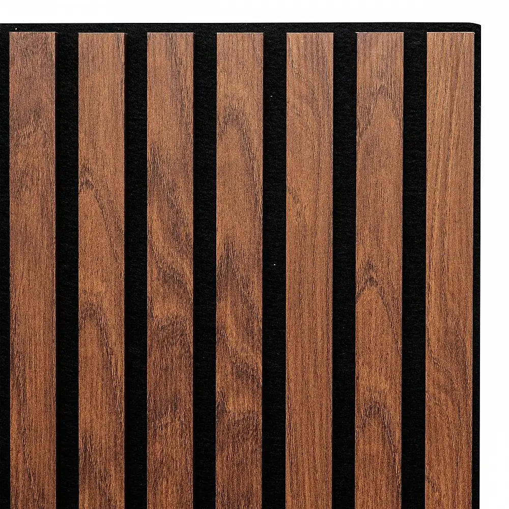 Atmosphera Τρισδιάστατο Καφέ Πάνελ Τοίχου MDF_Ε1 με Ακουστική Μόνωση 210403B