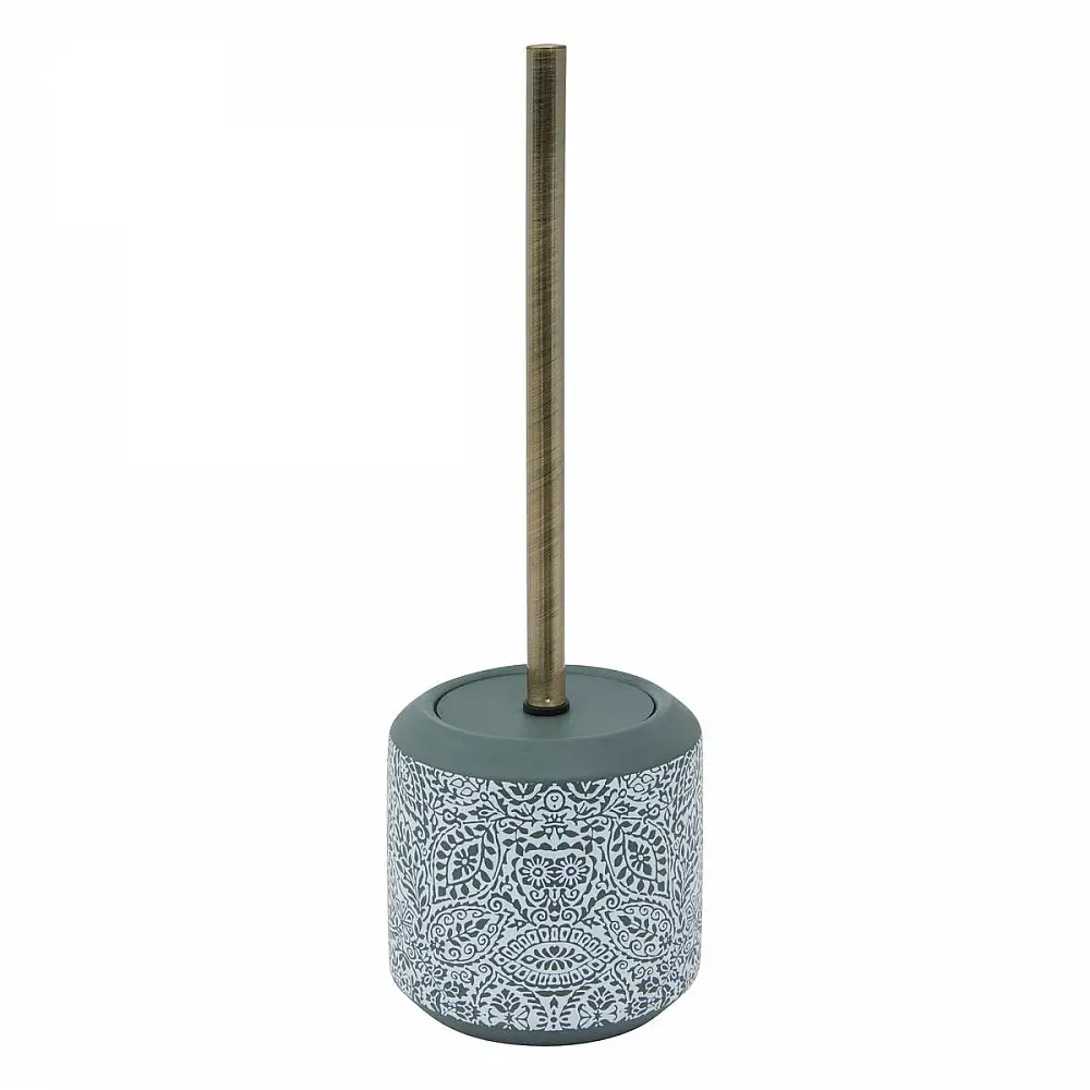 5FIVE Simply smart Κεραμικό Πιγκάλ Μπάνιου Επιδαπέδιο με Μπρούτζινη Λαβή "Arboria" 211409A