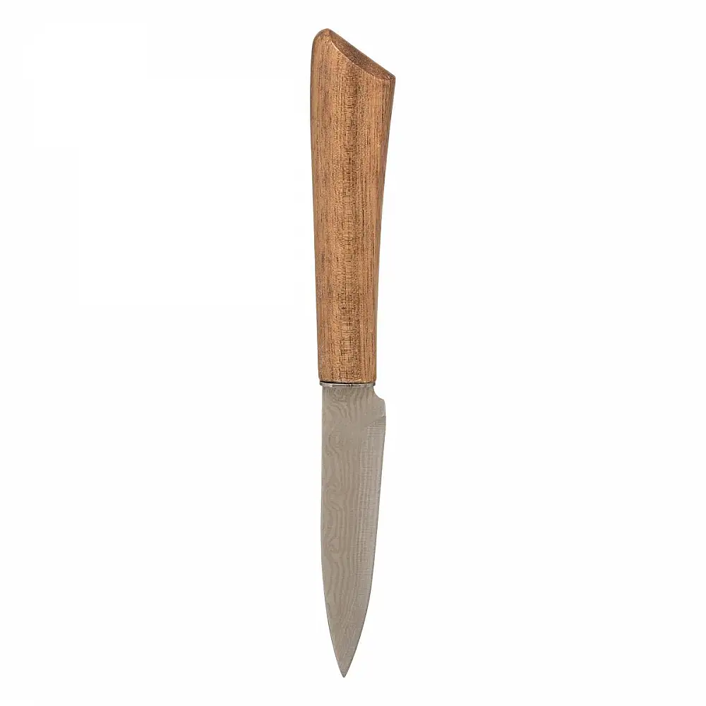 5FIVE Simply smart Σετ Μαχαιριών με Ξύλινη Βάση και 5 Μαχαίρια από Ανοξείδωτο Ατσάλι 15,2x11,3x36,3 εκ. 190141