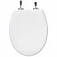 5FIVE Simply smart Λευκό Αντιβακτηριακό Κάθισμα Τουαλέτας 37.5 x 45 x 4 cm 174588