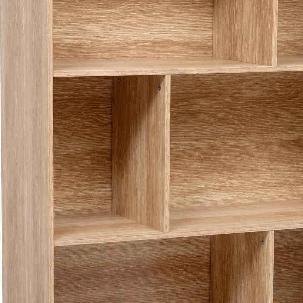 5FIVE Simply smart Ξύλινη Βιβλιοθήκη "Abana" 80x30x160 cm με Ασσύμετρες Θέσεις 193656