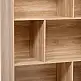 5FIVE Simply smart Ξύλινη Βιβλιοθήκη "Abana" 80x30x160 cm με Ασσύμετρες Θέσεις 193656
