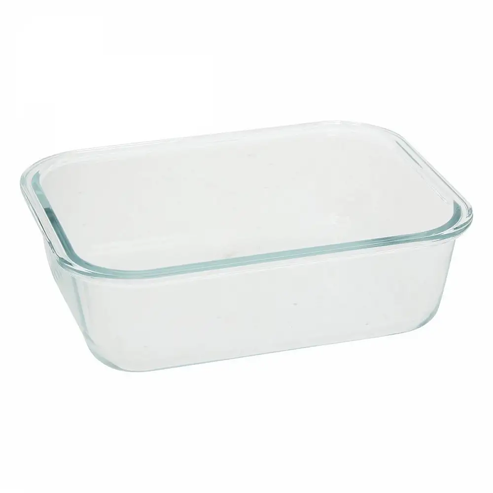 5FIVE Simply smart Γυάλινο Δοχείο Φαγητού 1L (15.6 x 8.1 x 20.6 cm) με Αεροστεγές Καπάκι και Μαχαιροπήρουνα 203073