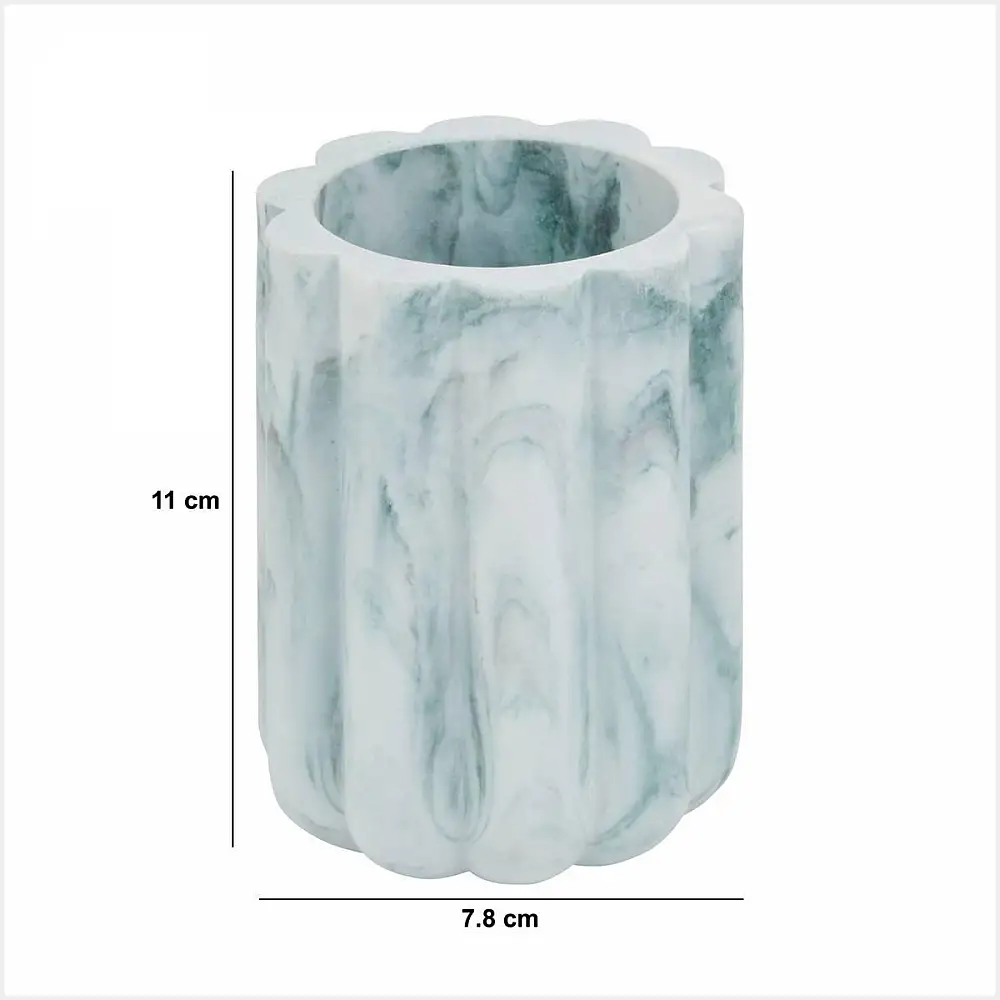 5FIVE Simply smart Ποτηροθήκη για Οδοντόβουρτσες "Marby" με εφέ Λευκού Μαρμάρου 7,9 x 11 εκ. 213321