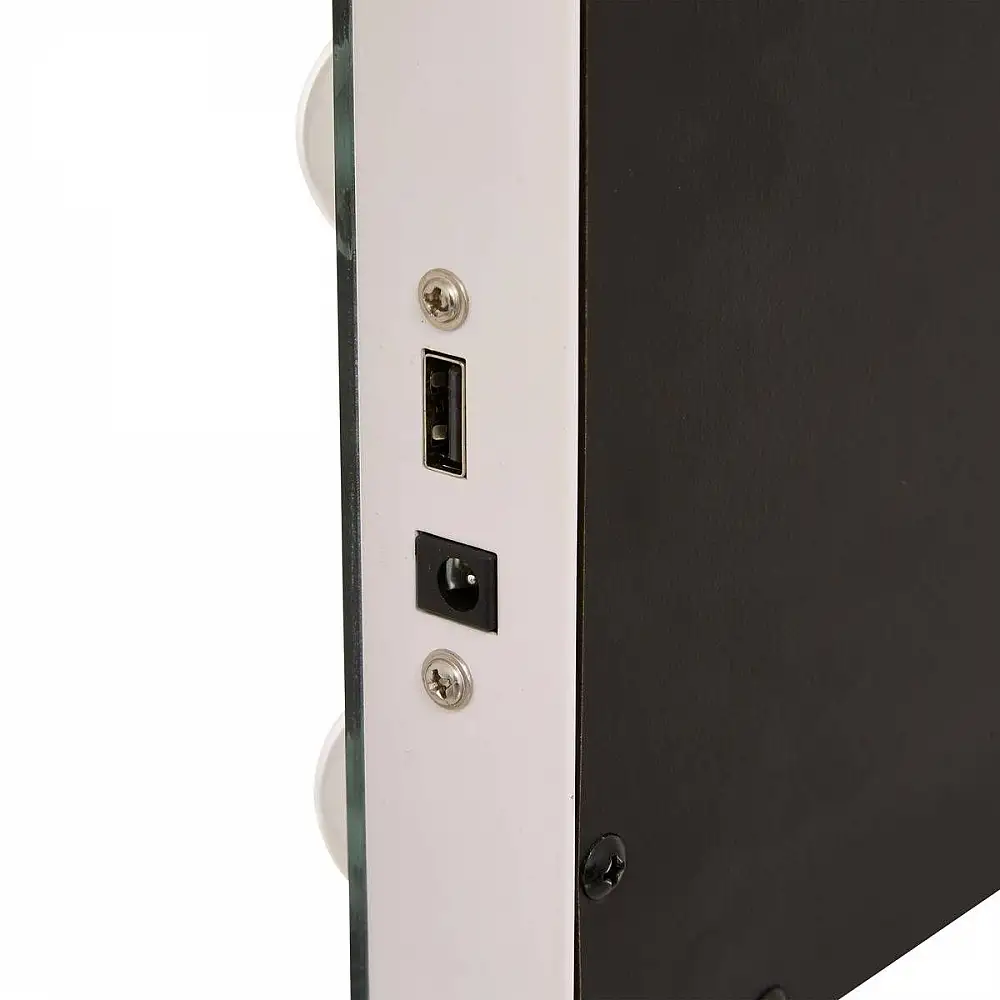 5FIVE Simply smart Περιστρεφόμενος LED Καθρέφτης 50x10x42.5cm σε Λευκό Χρώμα 213305