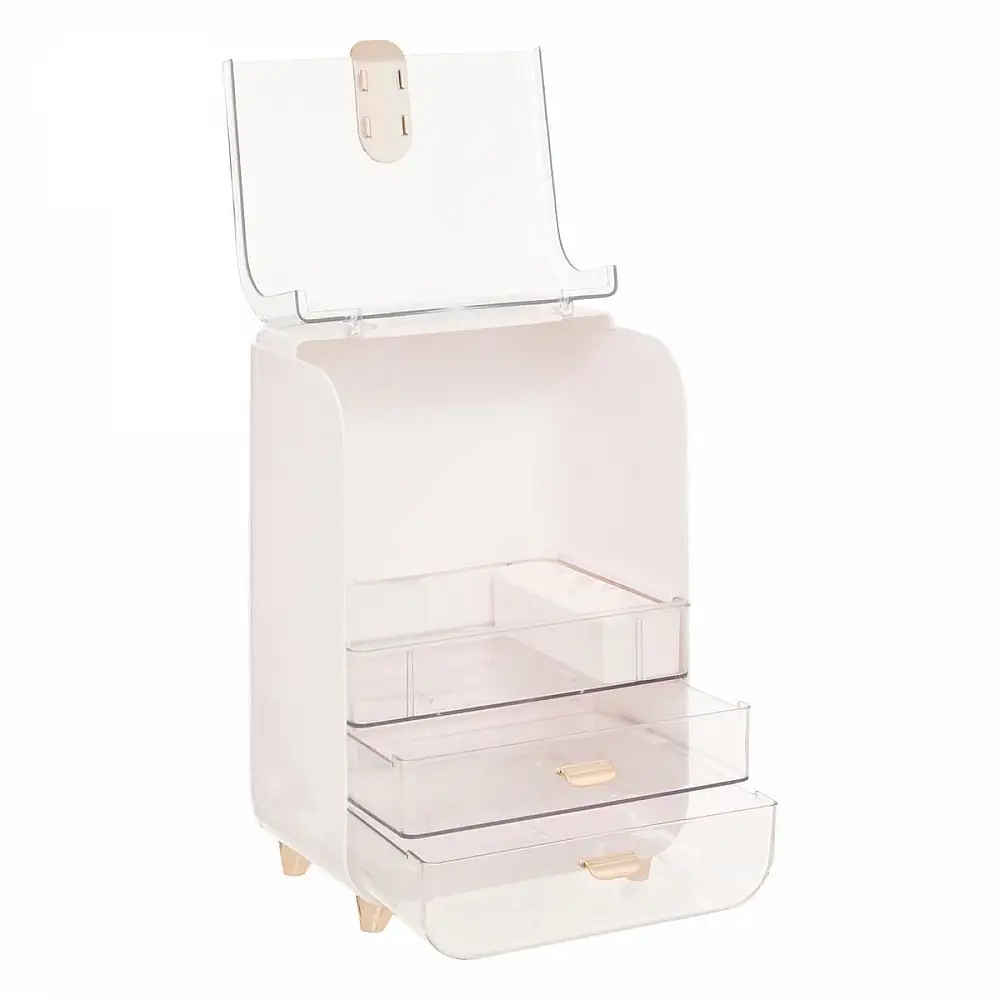 5FIVE Simply smart Οργανωτής Μακιγιάζ και Κοσμημάτων 23,6 x 17 x 35,4 εκ. Λευκός 213370