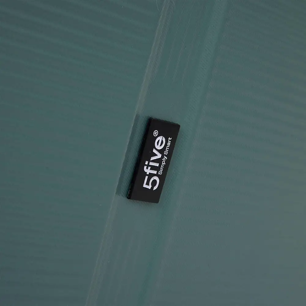 5FIVE Simply smart Ανθεκτική Βαλίτσα Καμπίνας ABS με 8 Ρόδες, 36 x 20 x 45 cm Πράσινη 213501B