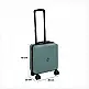 5FIVE Simply smart Ανθεκτική Βαλίτσα Καμπίνας ABS με 8 Ρόδες, 36 x 20 x 45 cm Πράσινη 213501B