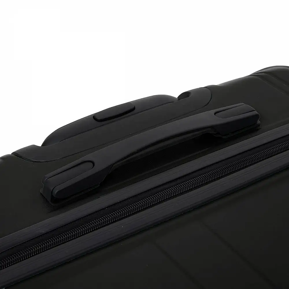 5FIVE Simply smart Σετ 3 τμχ Ανθεκτικές Βαλίτσες Ταξιδίου ABS με 8 Ρόδες Black 213500