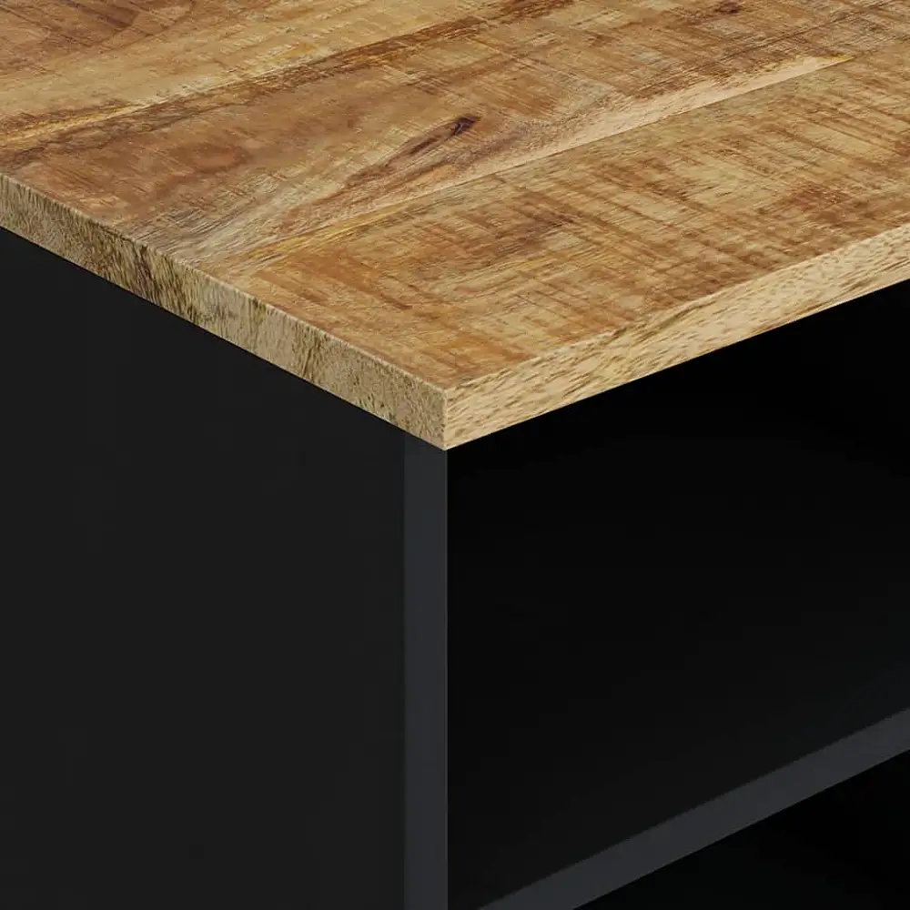 vidaXL Ντουλάπι Τηλεόρασης 100x33x46 εκ. από Μασίφ Ξύλο Μάνγκο & Κατεργασμένο Ξύλο 351966