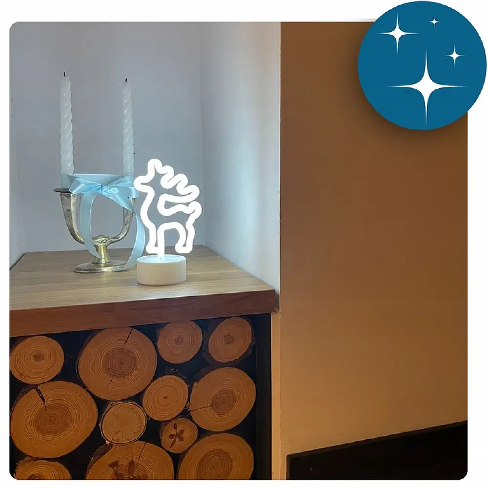 SPM Λάμπα Νυχτός RENIFER σε Σχήμα Τάρανδου για Χριστουγεννιάτικη Διακόσμηση 5908222238247